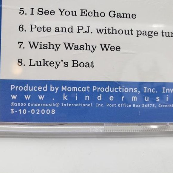Pete and P.J. Sing with Me! Dance with Me! Read with Me! Audio CD 2000 Singalong - Picture 4 of 4